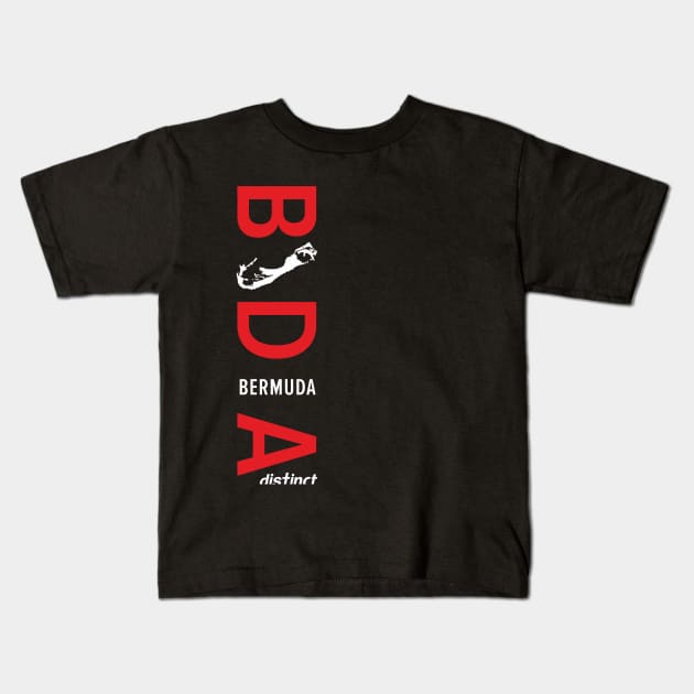 BERMUDA SPORT (Black) Kids T-Shirt by DistinctApparel